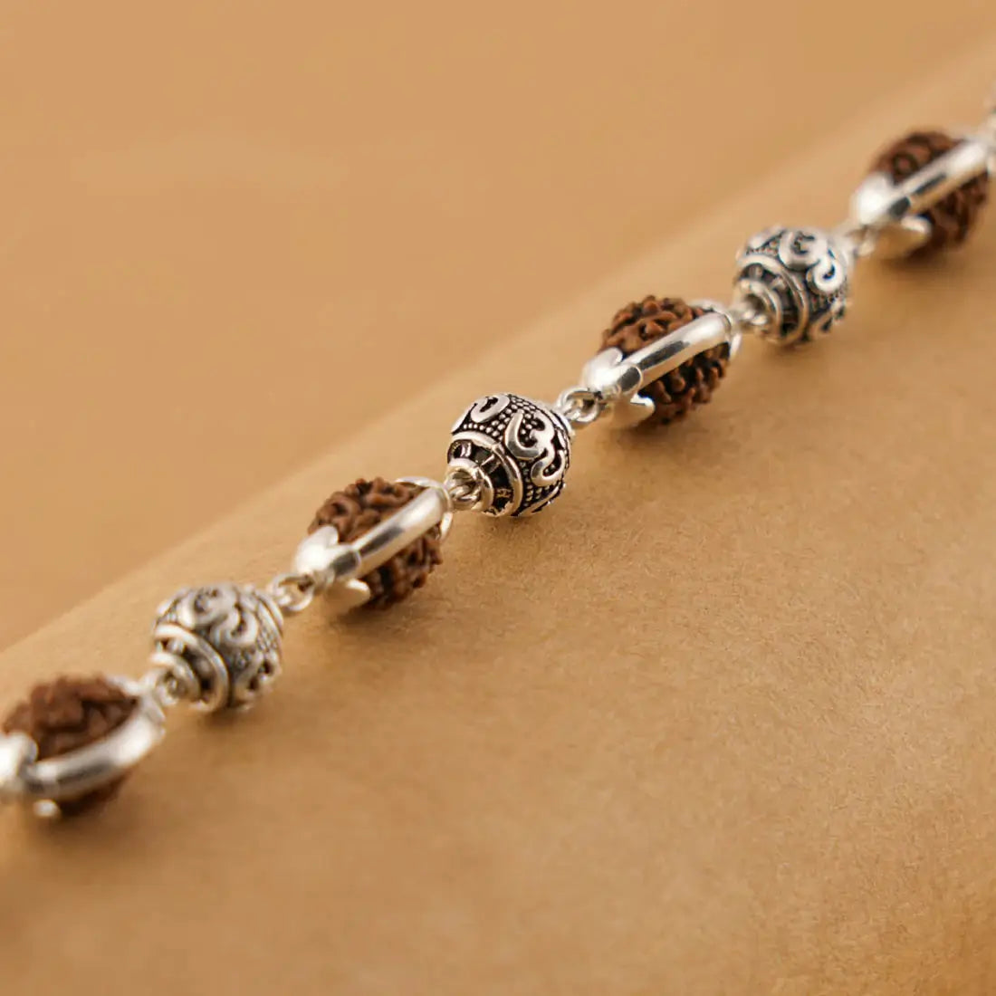 SILVER RUDRAKSH BRACELET