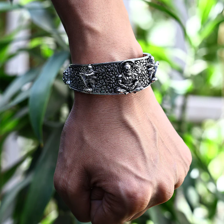 Hanuman Ji  Silver Kada