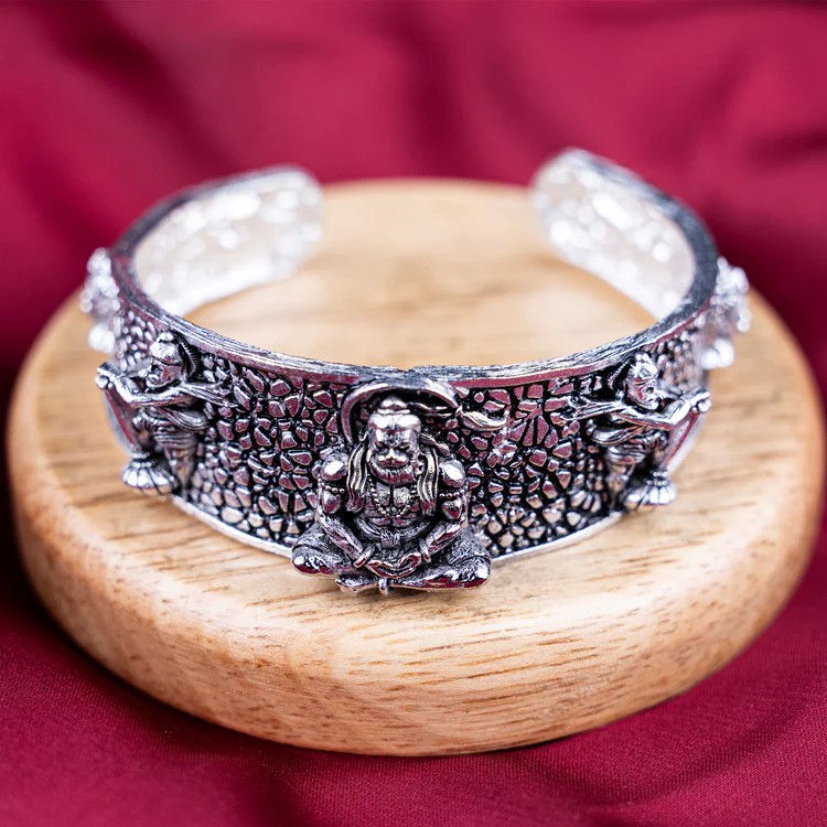 Hanuman Ji  Silver Kada