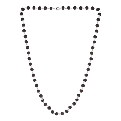 Karungali Malai Silver Plated