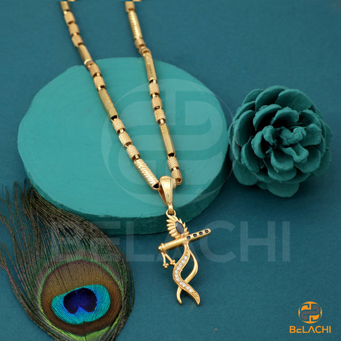 KRISHNA BLACK GOLD DIAMOND NECKLACE