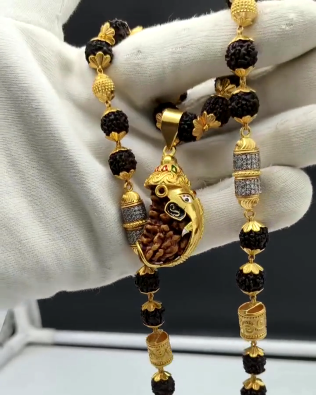Ganpati rudraksha mala