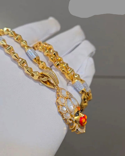 HANUMAN JI GOLD MALA